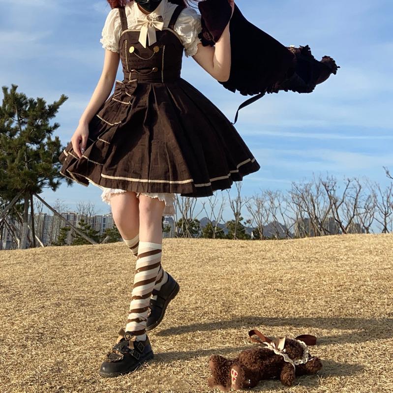 Yukine's Box - Macaron Lolita Cute Stripe Socks - Image 16