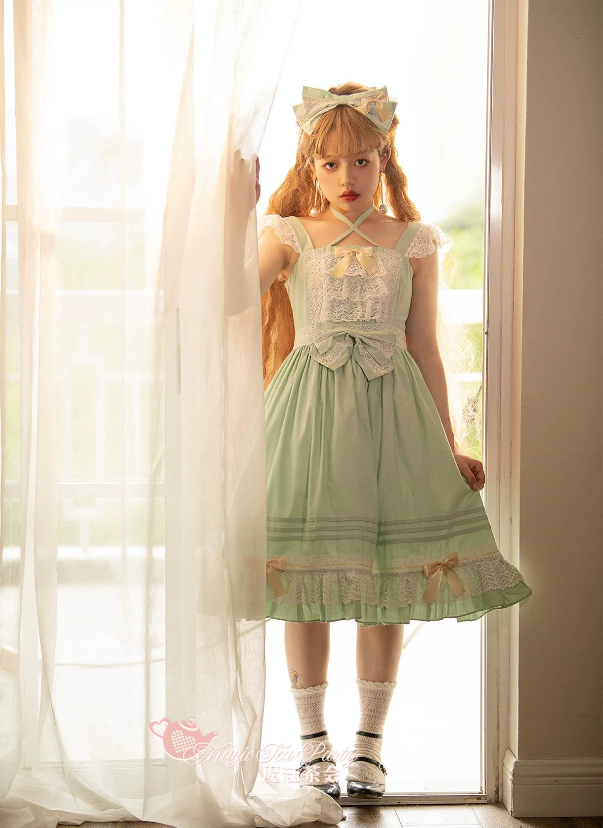 Cute Lolita Jumper Dress Multicolors JSK - Image 19
