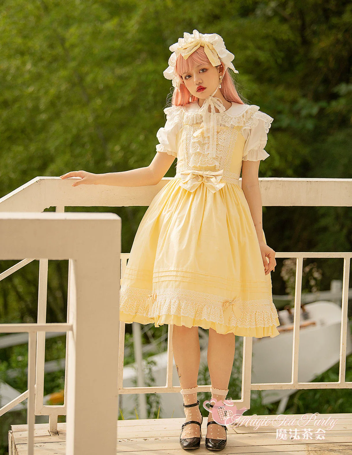 Cute Lolita Jumper Dress Multicolors JSK - Image 24
