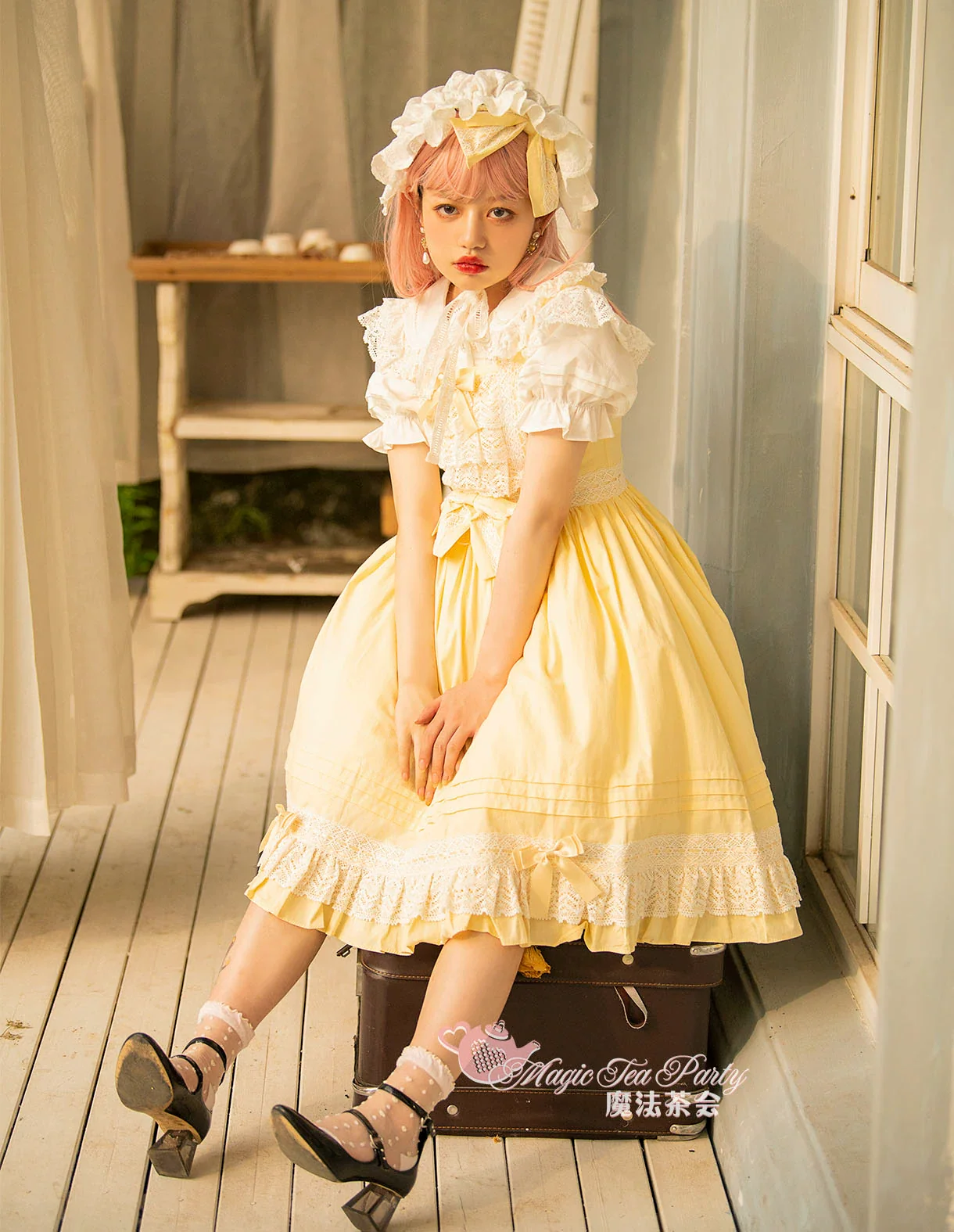 Cute Lolita Jumper Dress Multicolors JSK - Image 25