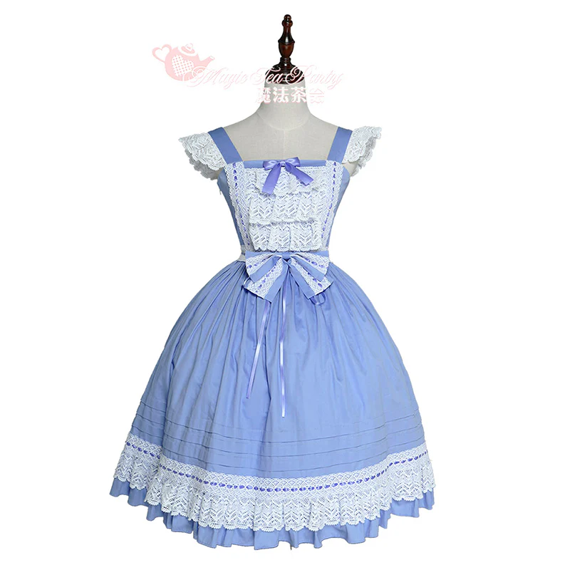 Cute Lolita Jumper Dress Multicolors JSK - Image 5