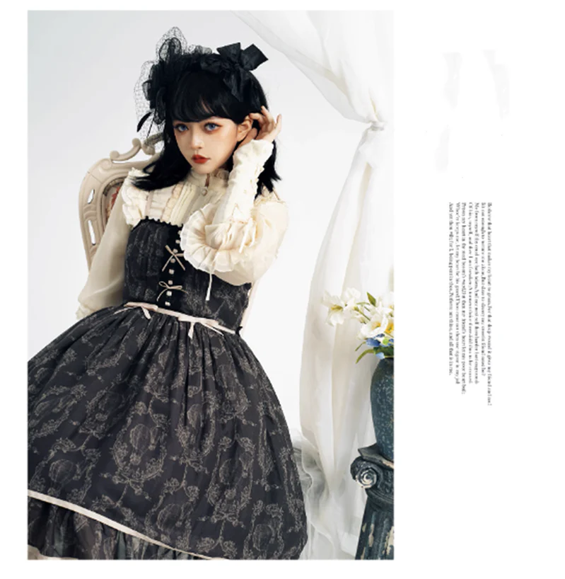 Irene Series Lolita JSK Dailywear Dress - Image 25