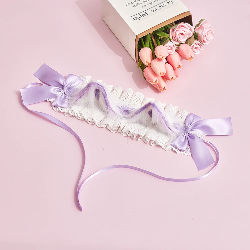 Kawaii Lolita Cat Ears Design Headband - Image 14