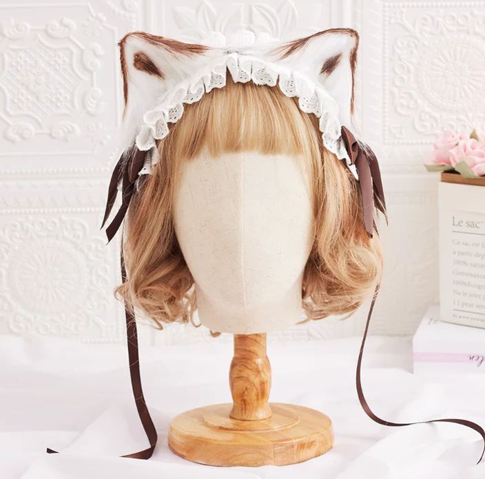 Kawaii Lolita Cat Ears Design Headband - Image 23