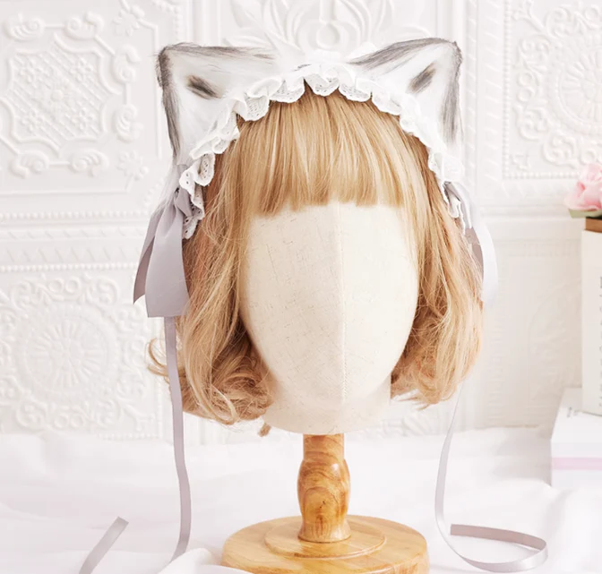 Kawaii Lolita Cat Ears Design Headband - Image 24