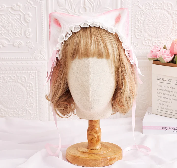 Kawaii Lolita Cat Ears Design Headband - Image 27