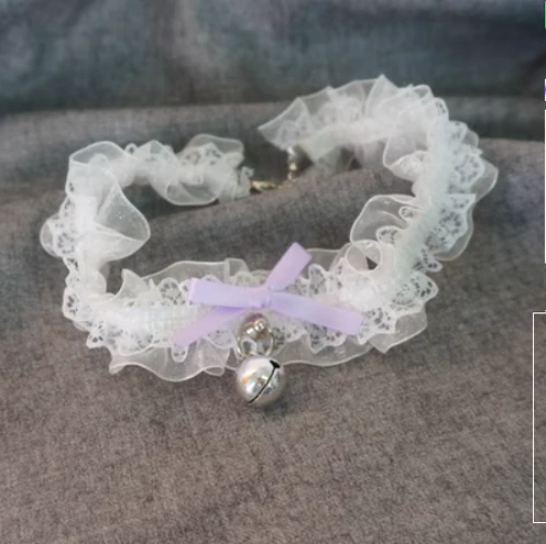 Kawaii Lolita Lace and Bell Choker - Image 7