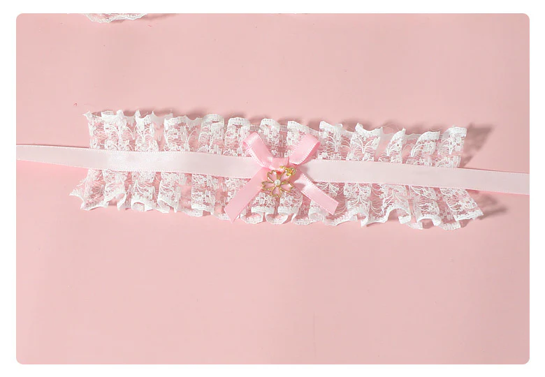 Retro Lolita Bow Bracelet - Image 7