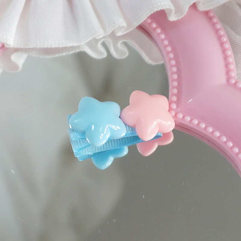 Sweet Lolita Hair Pins Star Shape Multicolor - Image 4