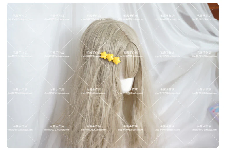 Sweet Lolita Hair Pins Star Shape Multicolor - Image 8