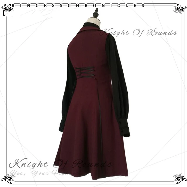 The Night Prelude - Medieval Ouji Lolita Long Vest - Image 4