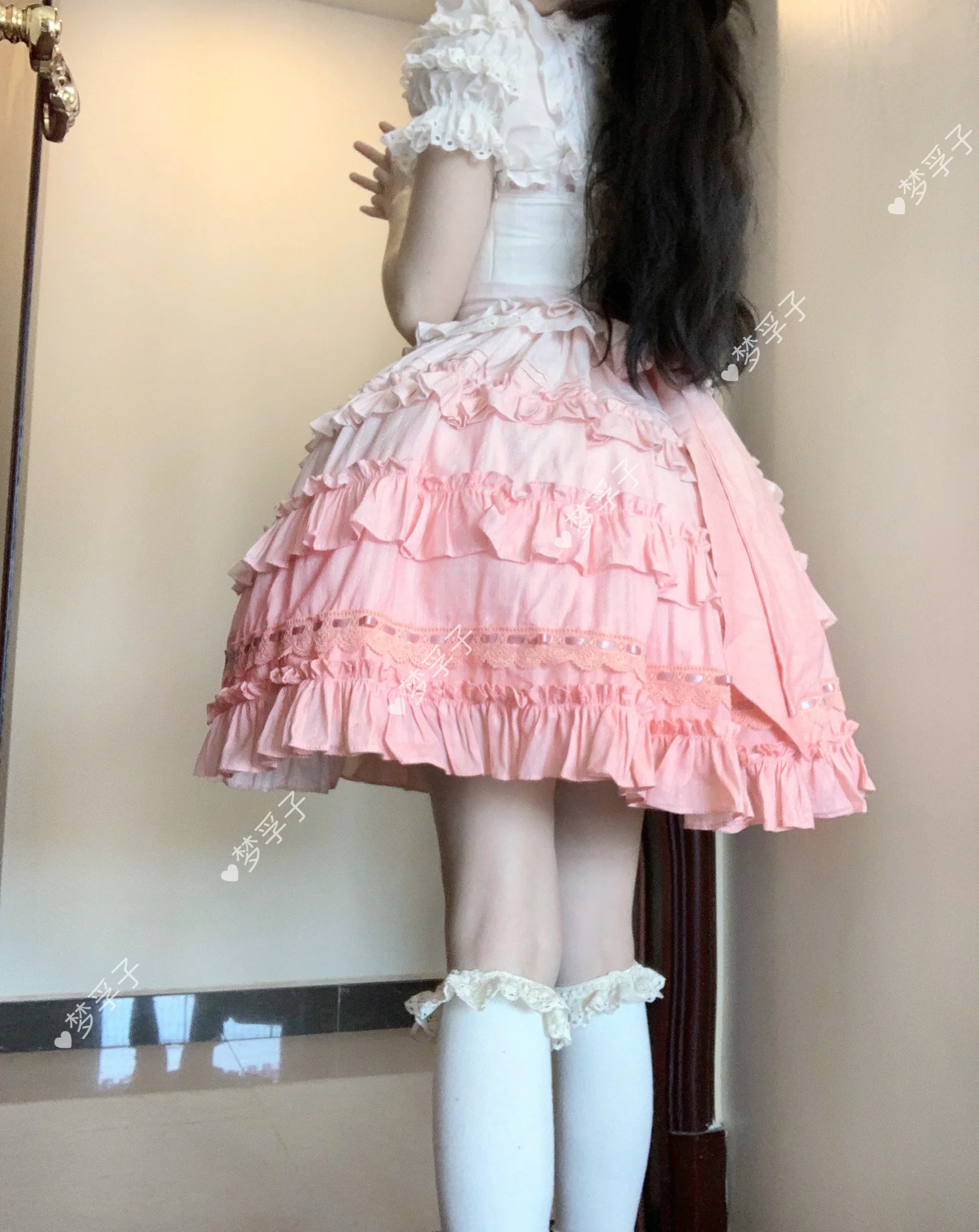 Mengfuzi - Little Milkfoo - Vintage Lolita Gradient Dress - Image 3