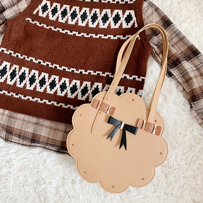 Toffee Cookie - Kawaii Shoulder Bag Lolita Cute Handbag JK Uniform Bag - Image 2