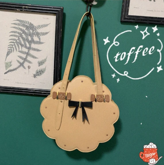 Toffee Cookie - Kawaii Shoulder Bag Lolita Cute Handbag JK Uniform Bag - Image 7
