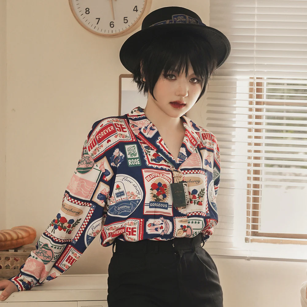 Berry Rose Lolita Accessories Collection KC Beret Necklace - Image 3
