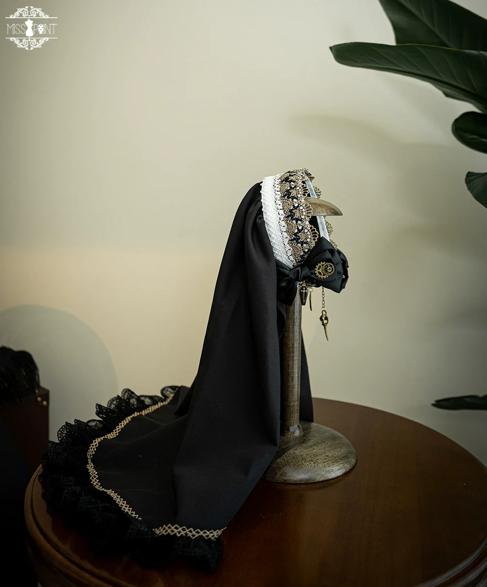 Demon Hunter's Diary - Lolita Accessories Hat KC Necklace Brooch Waistband - Image 28