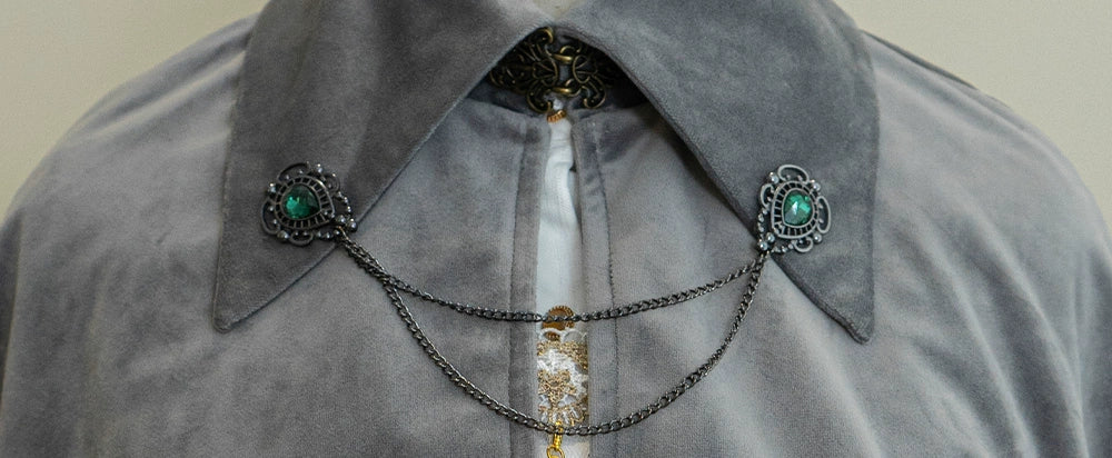 Demon Hunter's Diary - Lolita Accessories Hat KC Necklace Brooch Waistband - Image 35
