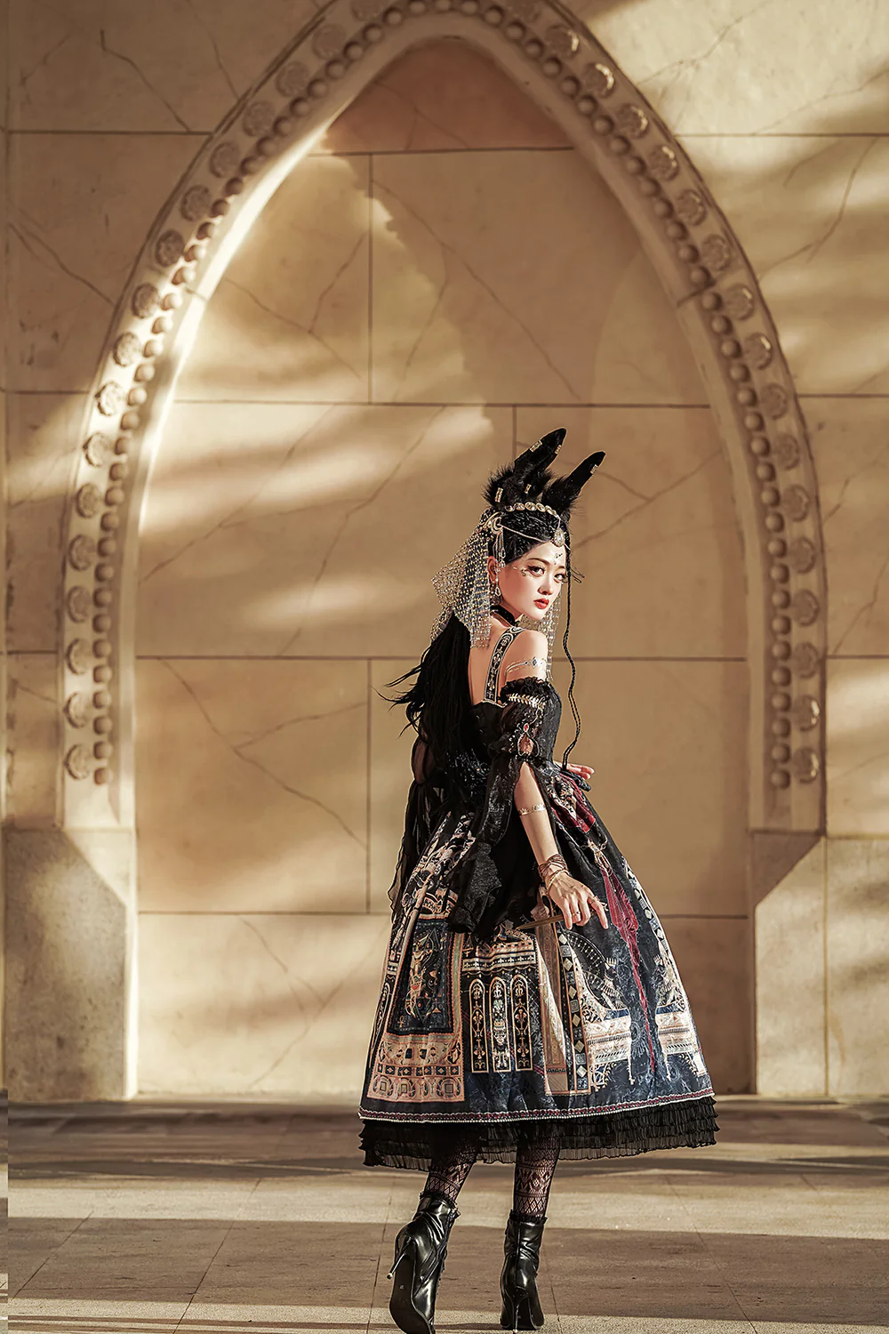 Miss point - Dusk Bester - Egyptian Casual Lolita JSK - Image 15