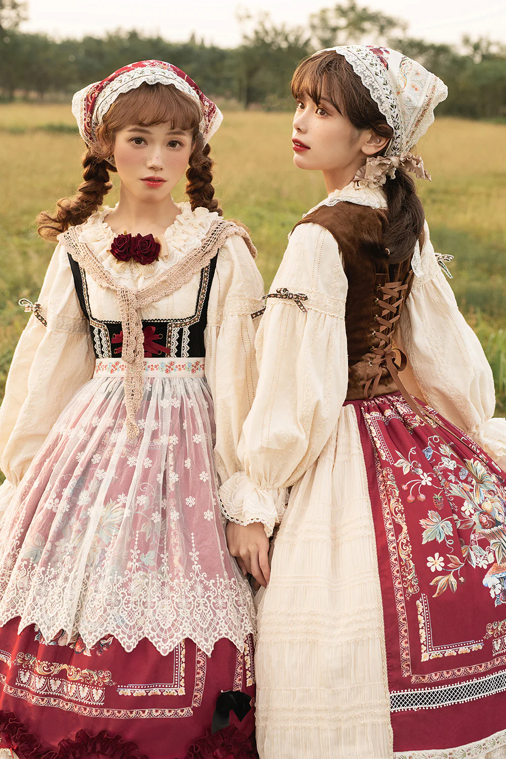 Rich Hymn - Lolita Bavarian Cotton Embroidered Blouse - Image 17