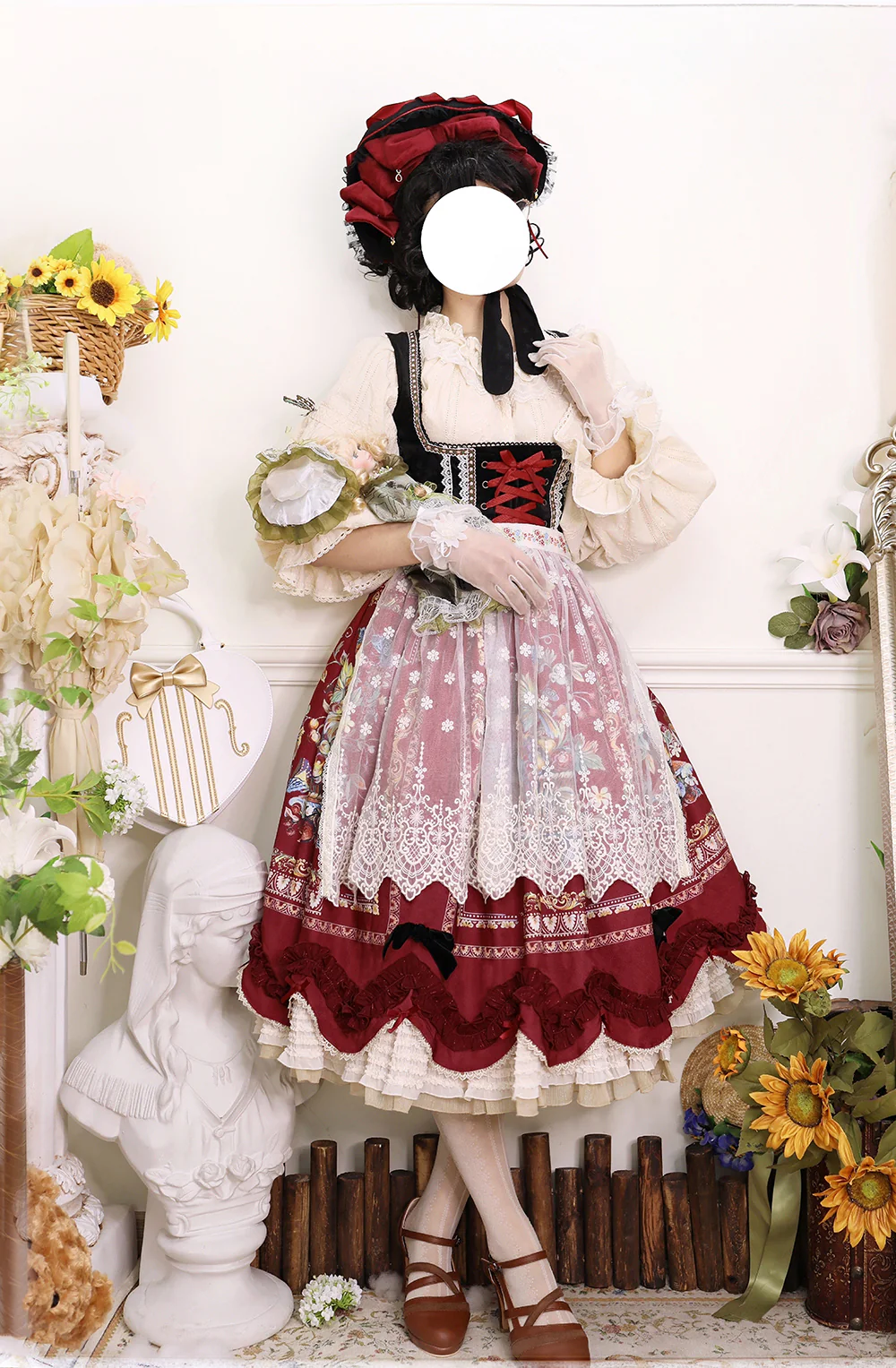 Rich Hymn - Lolita Bavarian Cotton Embroidered Blouse - Image 22