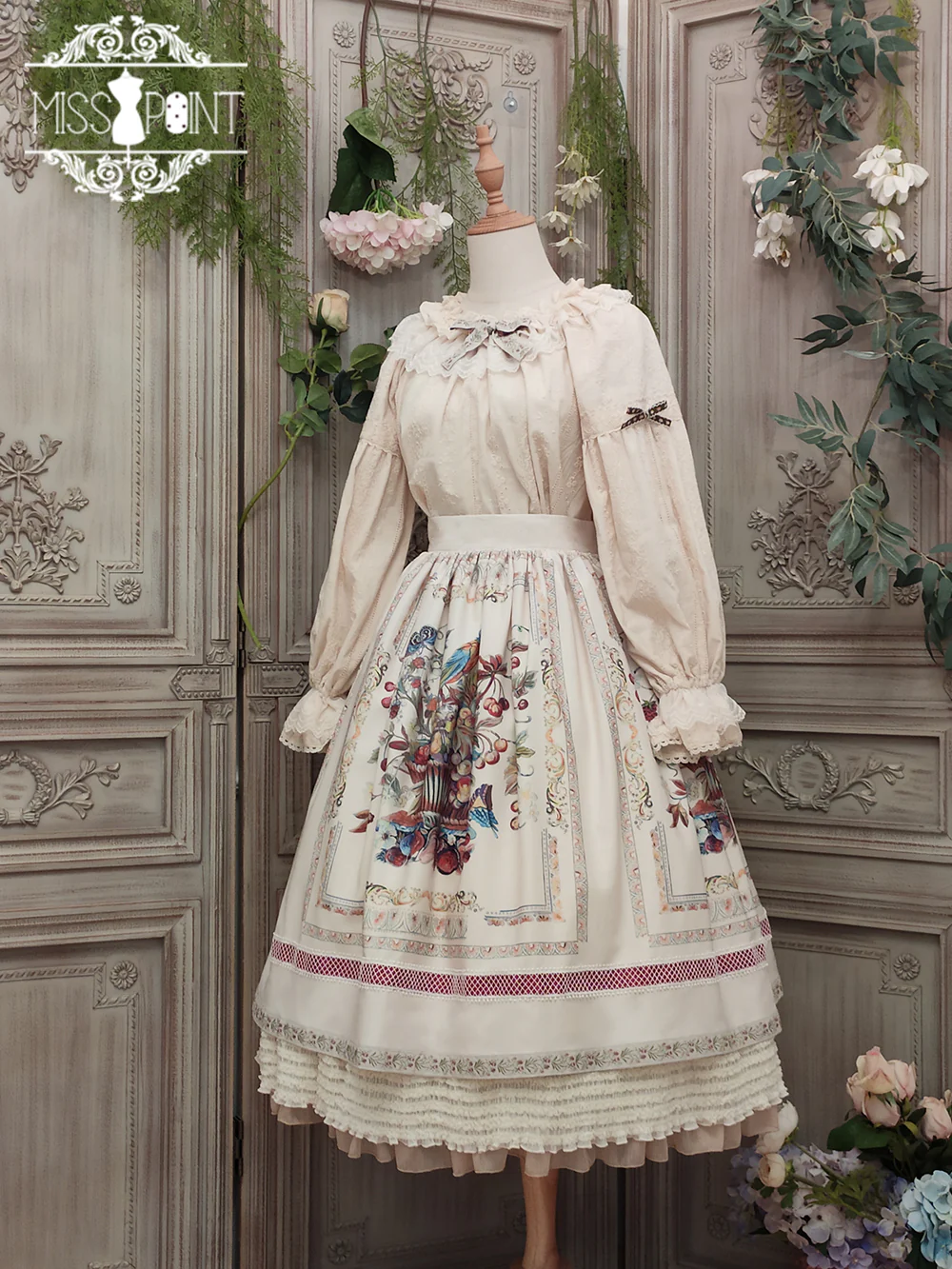 Rich Hymn - Lolita Bavarian Cotton Embroidered Blouse - Image 35