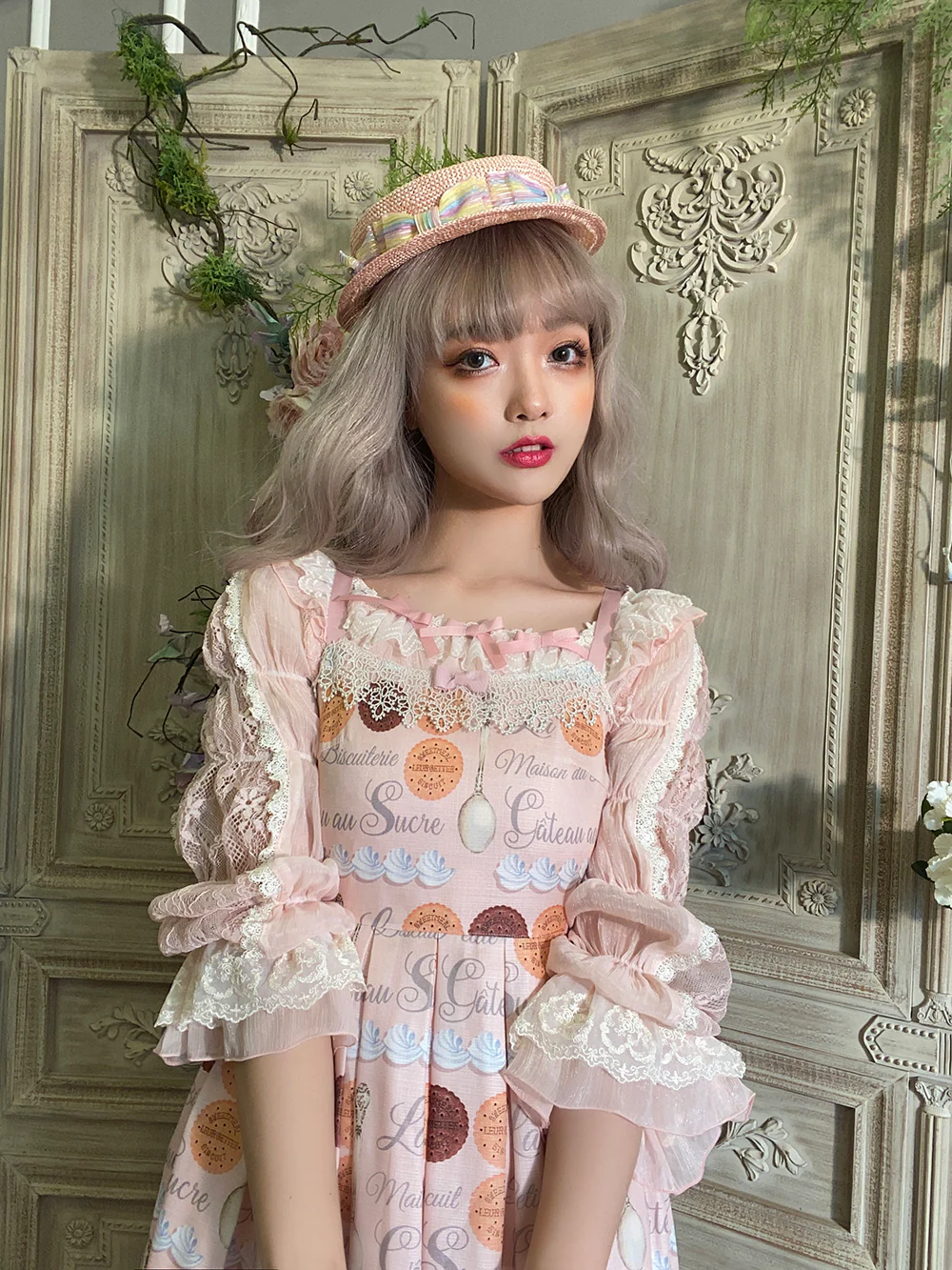 The Sally Gardens - Lotus Root Sleeve Lolita Blouse - Image 21