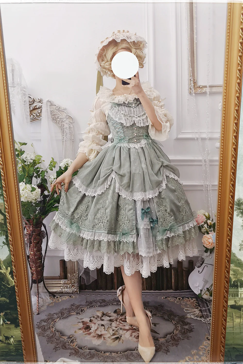 The Sally Gardens - Lotus Root Sleeve Lolita Blouse - Image 29