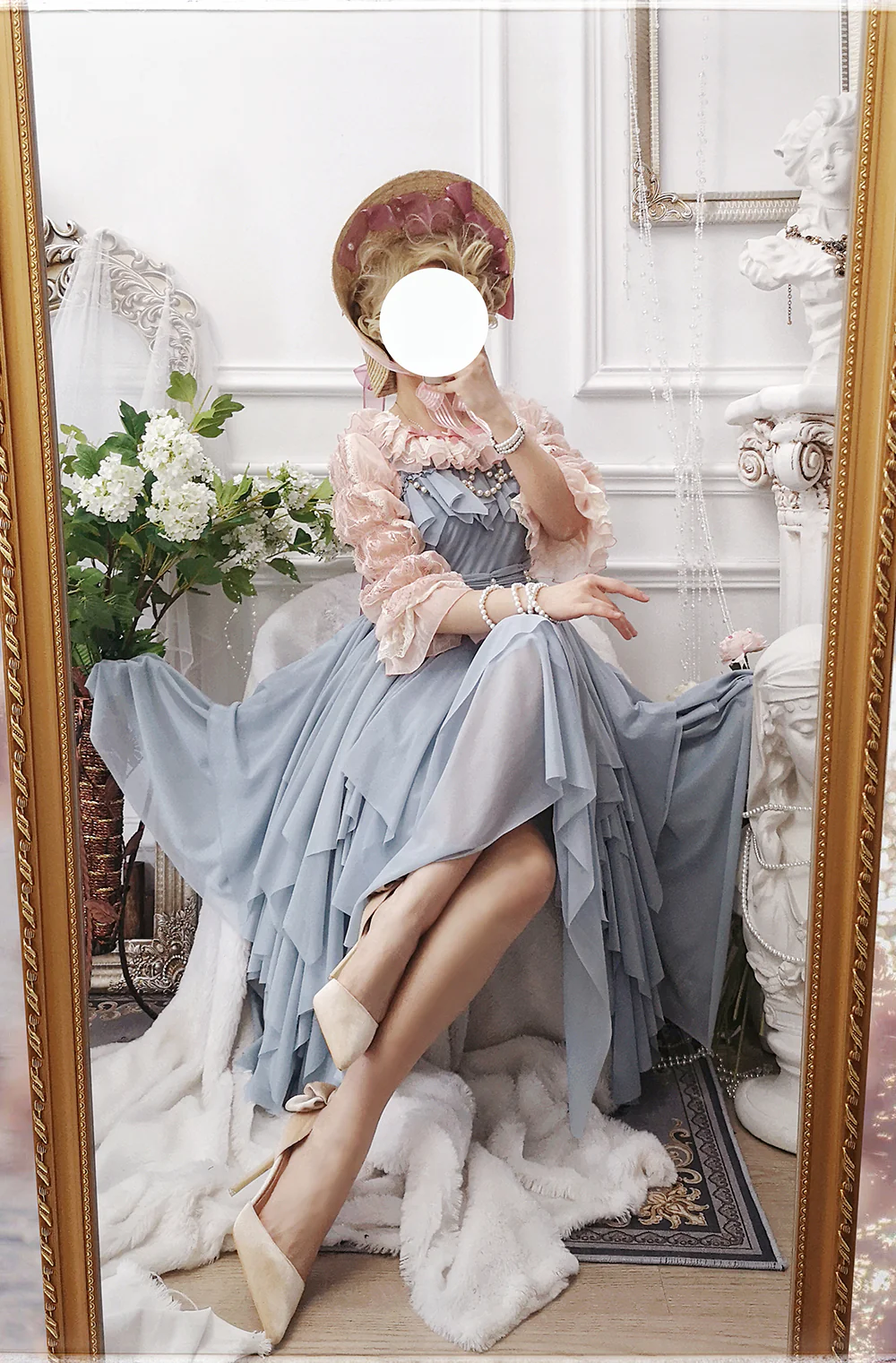The Sally Gardens - Lotus Root Sleeve Lolita Blouse - Image 33