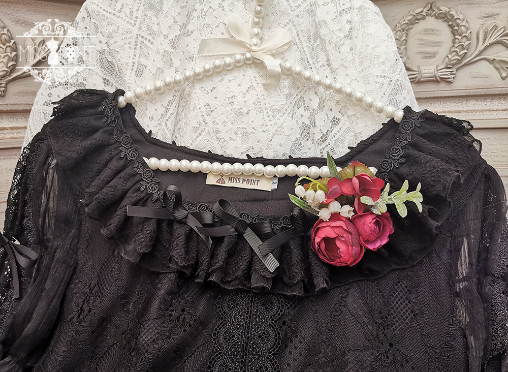 The Sally Gardens - Lotus Root Sleeve Lolita Blouse - Image 41