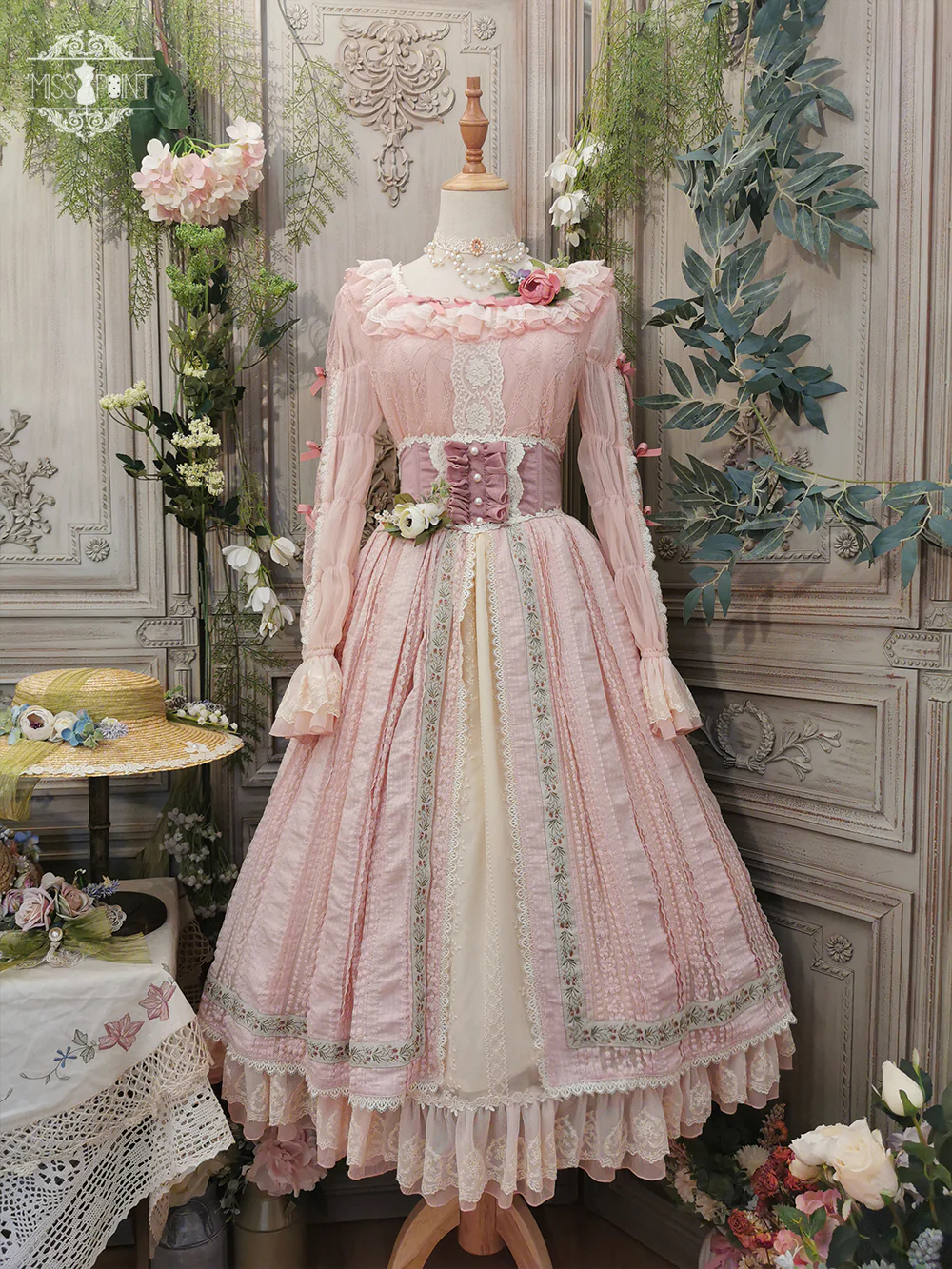 The Sally Gardens - Lotus Root Sleeve Lolita Blouse - Image 46