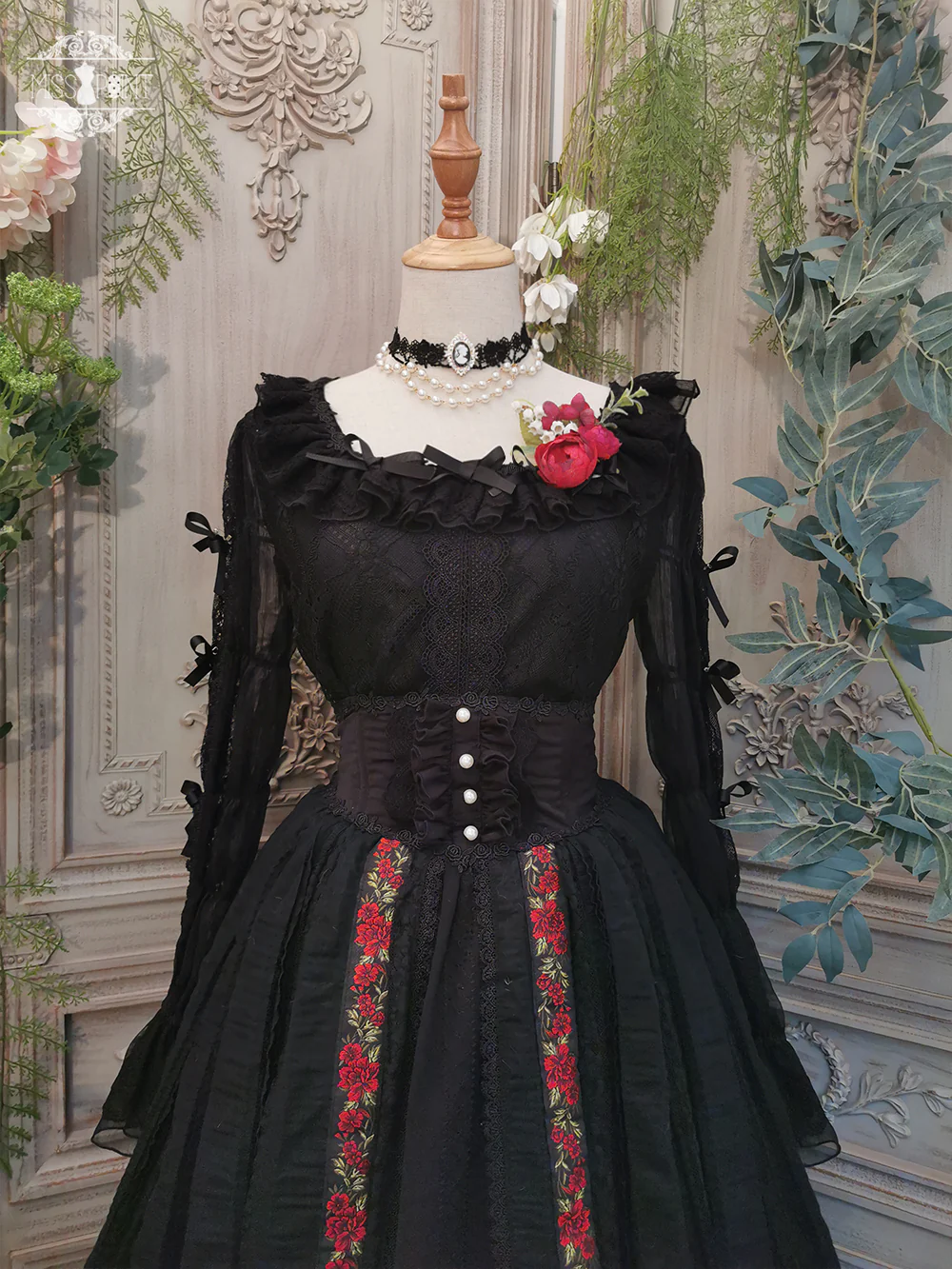 The Sally Gardens - Lotus Root Sleeve Lolita Blouse - Image 49
