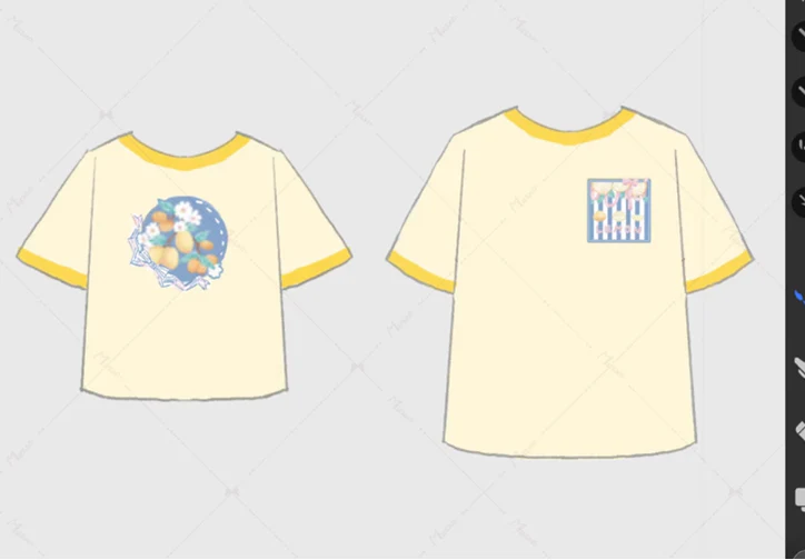Daisy Lemon - Daily Lolita Lemon Print T-Shirt Customized - Image 13