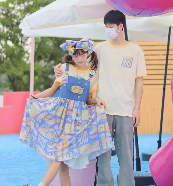 Daisy Lemon - Daily Lolita Lemon Print T-Shirt Customized - Image 14