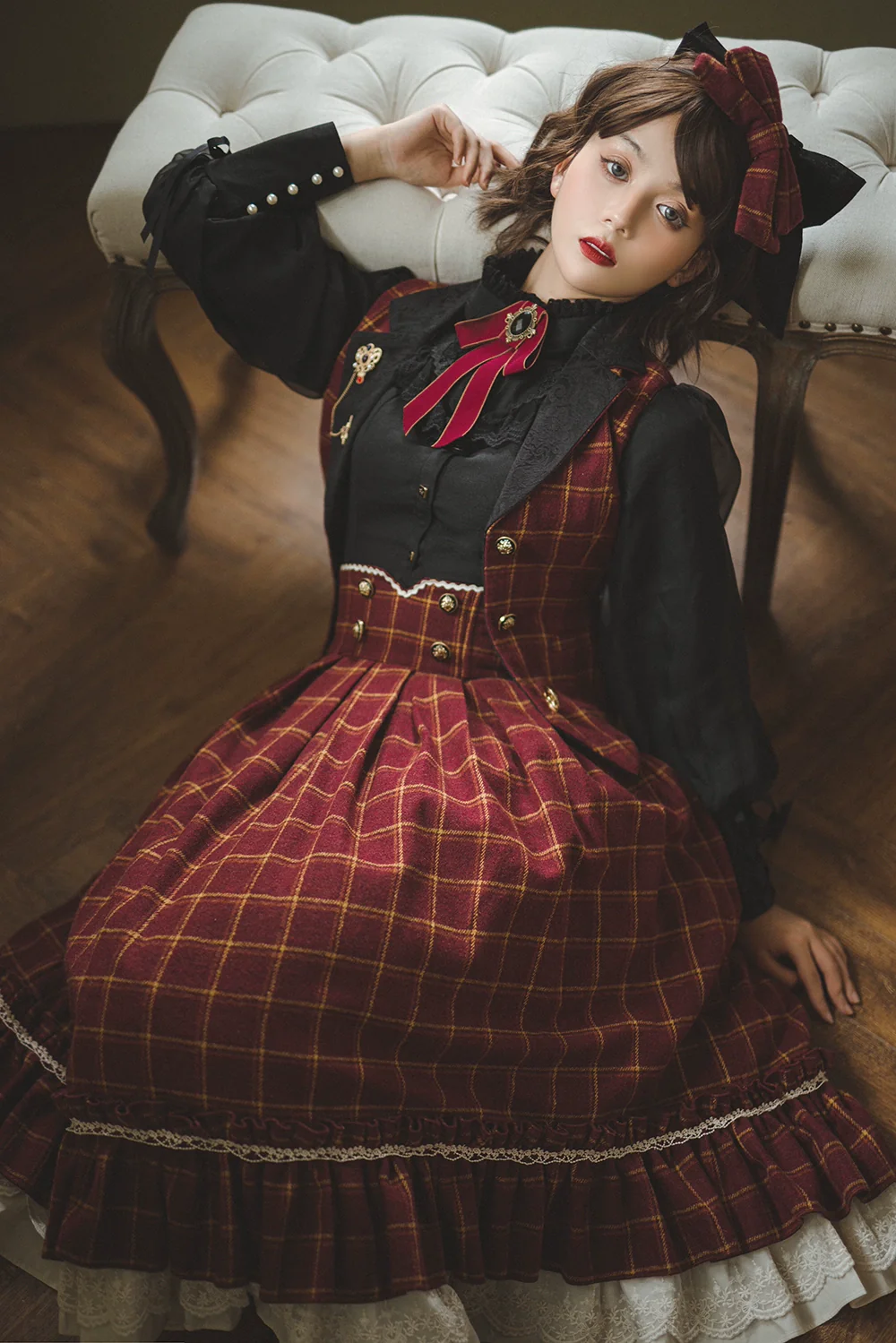 Rose Doll - Elegant Lolita Mutton Sleeve Blouse - Image 13