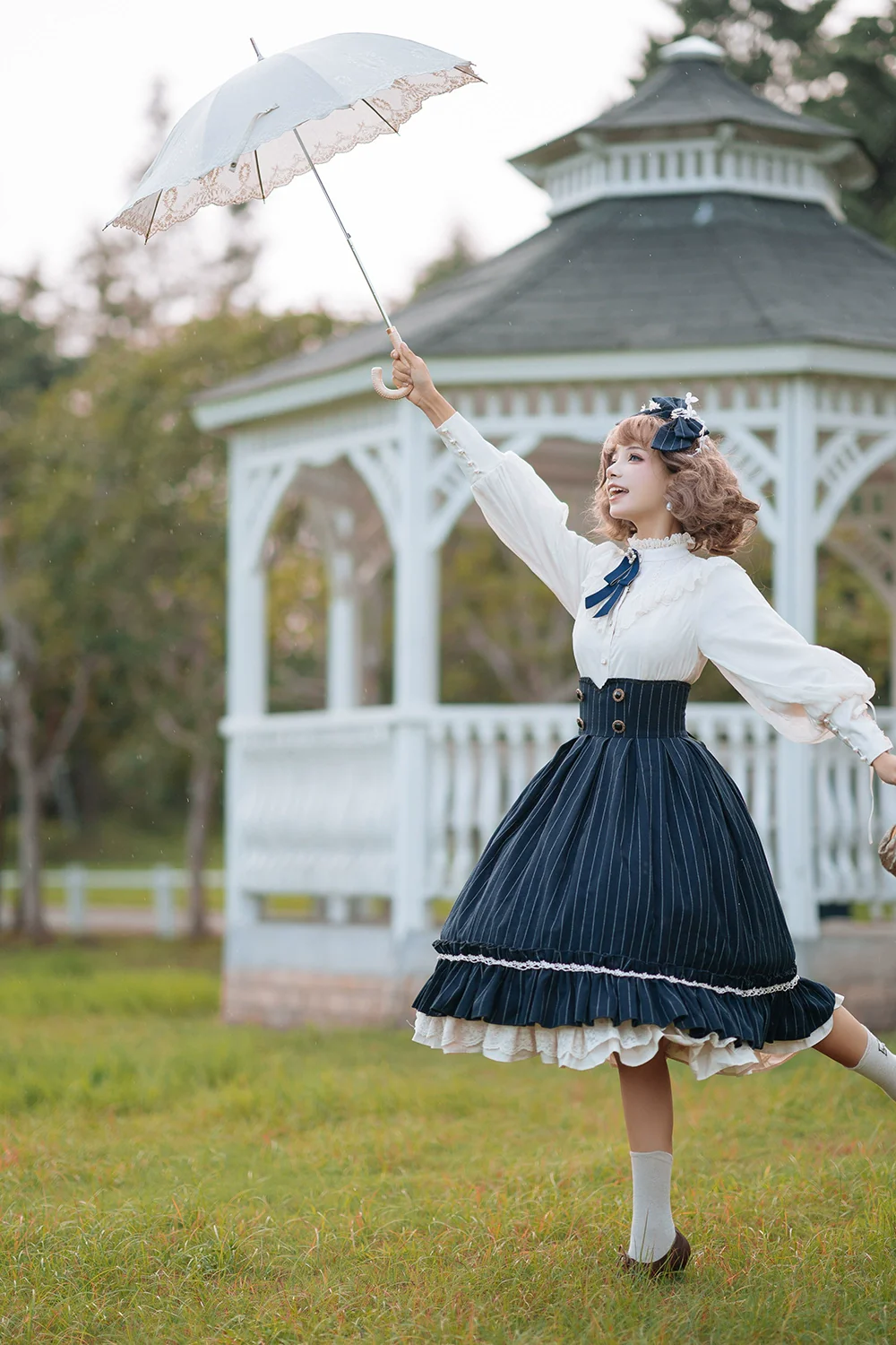 Rose Doll - Elegant Lolita Mutton Sleeve Blouse - Image 33