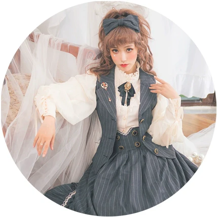 Rose Doll - Elegant Lolita Mutton Sleeve Blouse - Image 36