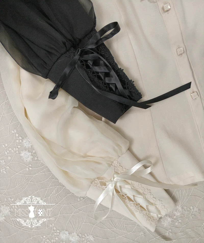 Rose Doll - Elegant Lolita Mutton Sleeve Blouse - Image 58