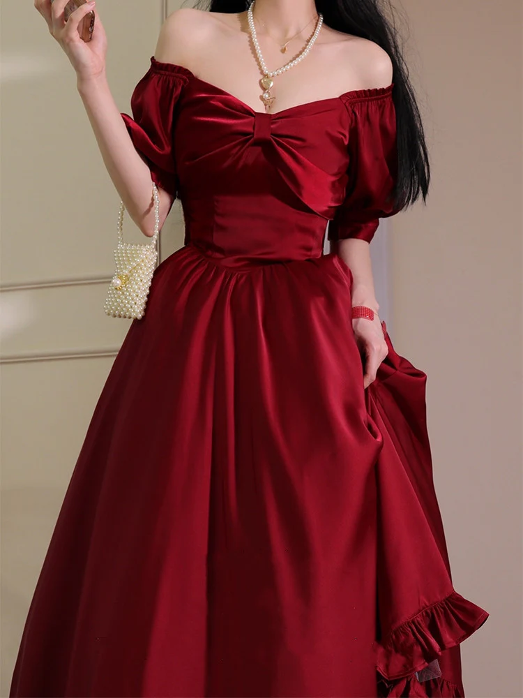 Miss Rebecca - Pure Color Elegant Lolita OP Dress - Image 3
