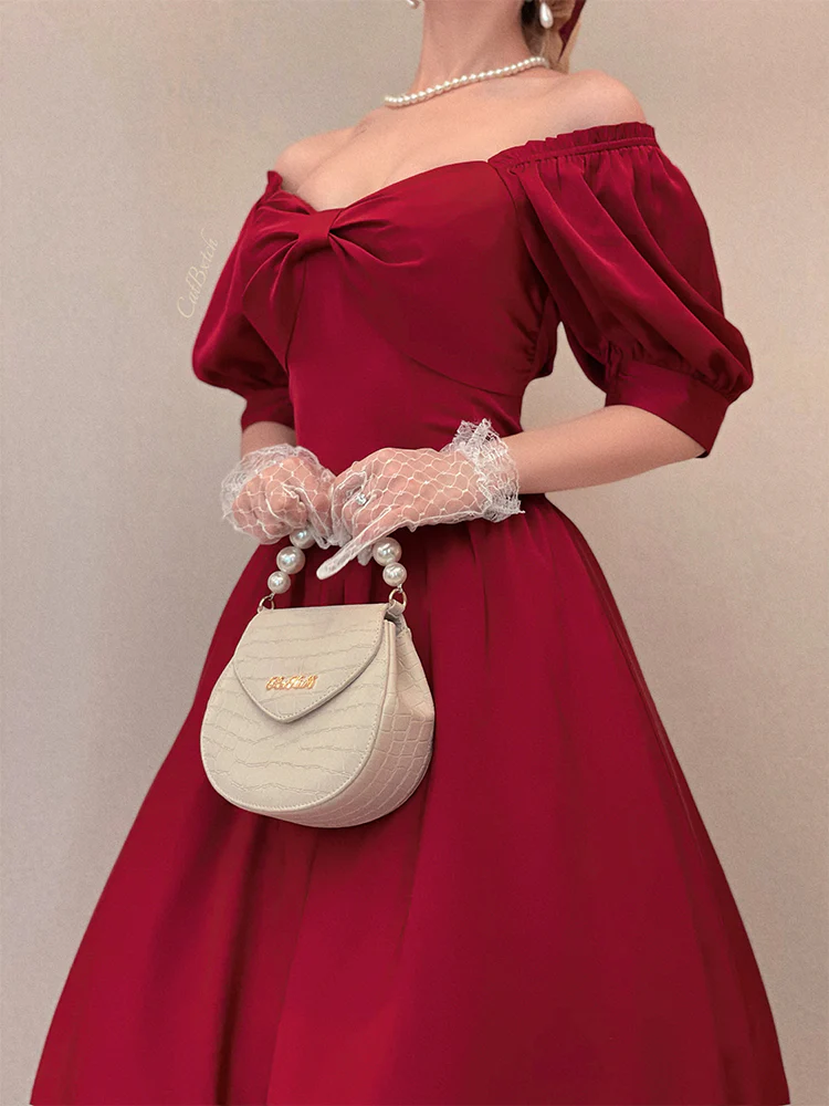 Miss Rebecca - Pure Color Elegant Lolita OP Dress - Image 9