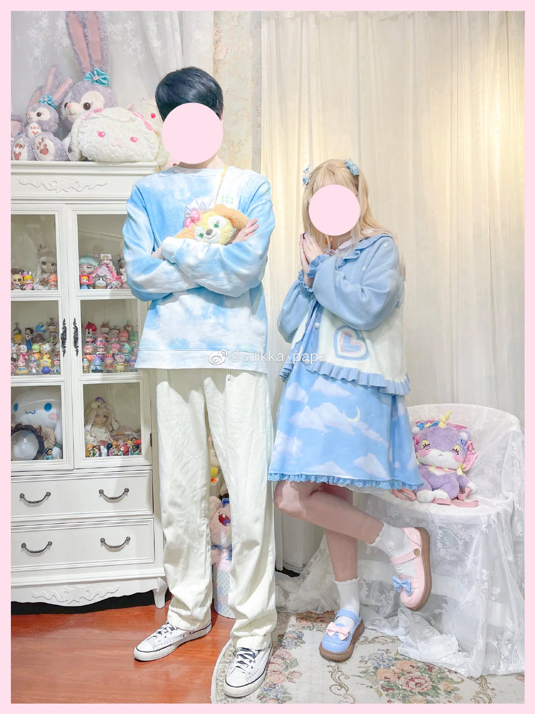 Beating Heart - Sweet Lolita Thick Sweater Coat Puff Sleeve - Image 64