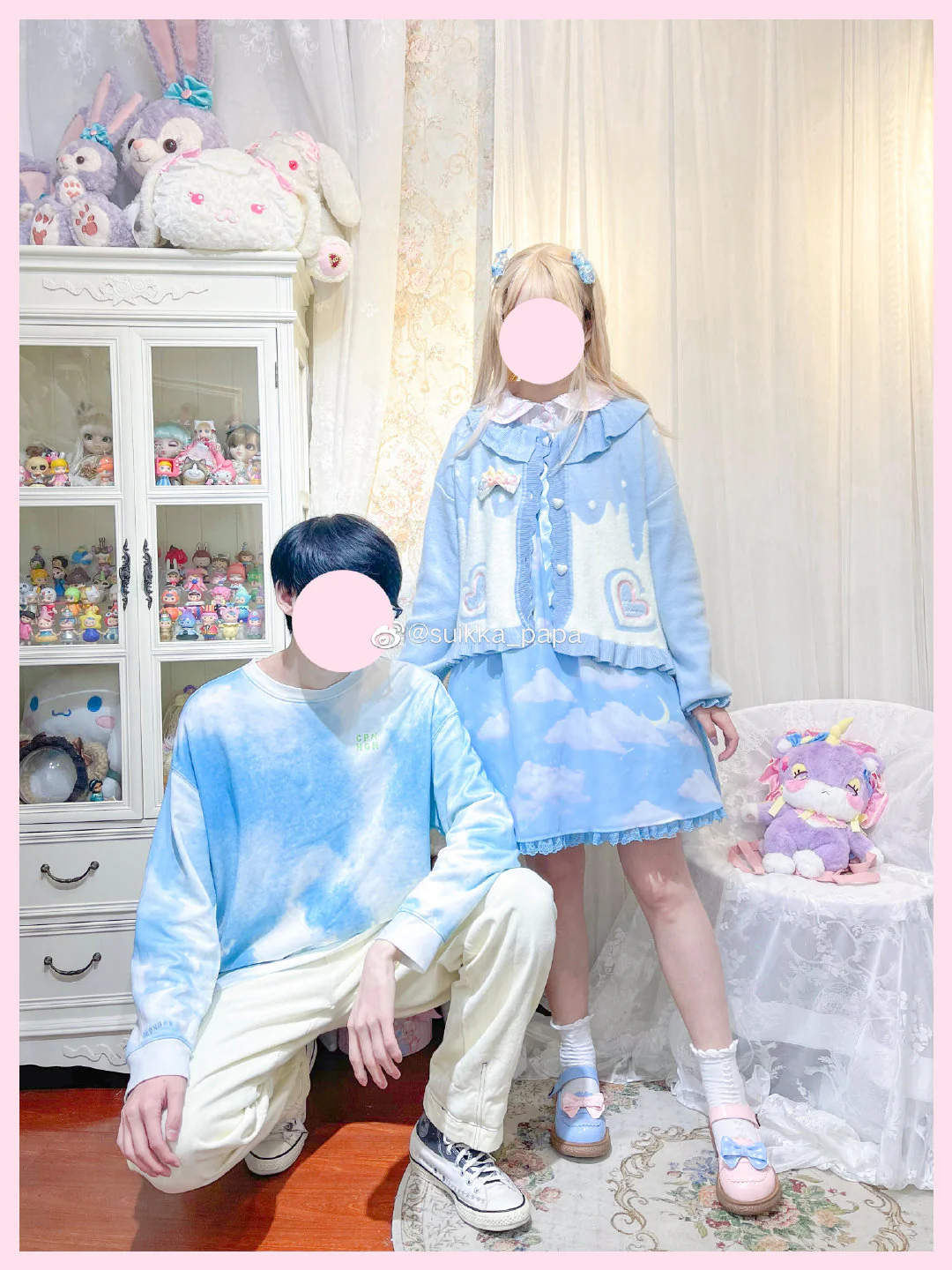 Beating Heart - Sweet Lolita Thick Sweater Coat Puff Sleeve - Image 69
