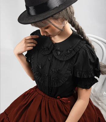 Creamy Condensed Milk - Kawaii Lolita Shirt Soft Girl Short-sleeved - Image 10