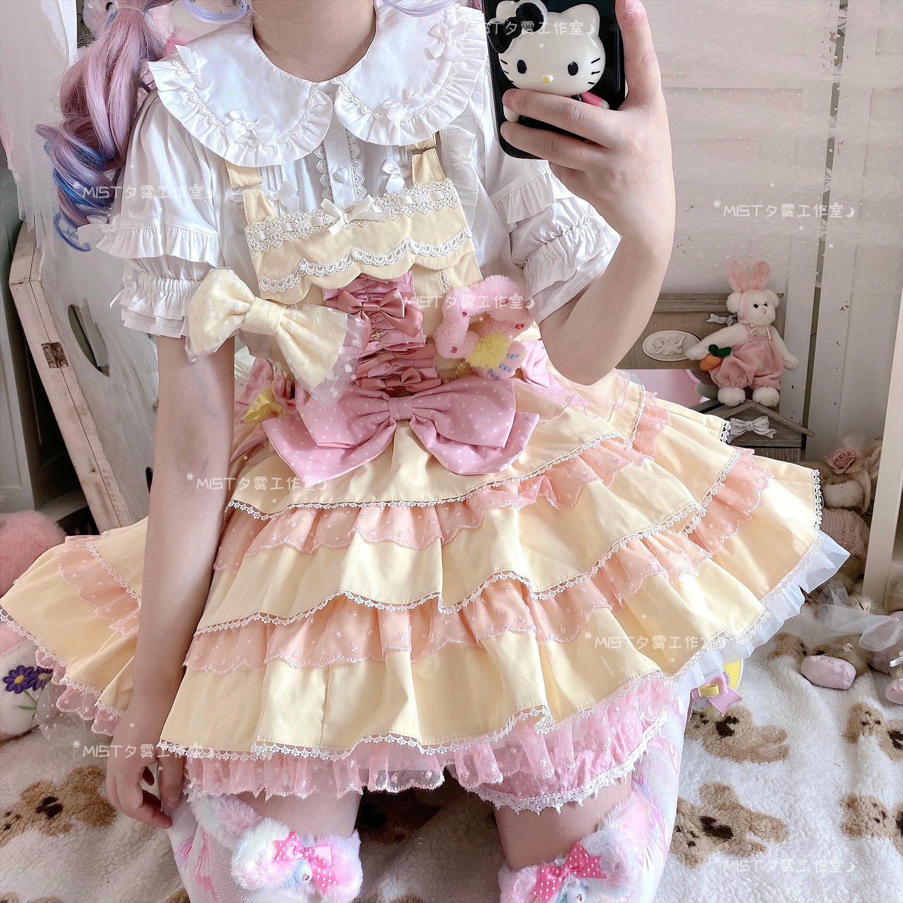 Creamy Condensed Milk - Kawaii Lolita Shirt Soft Girl Short-sleeved - Image 24