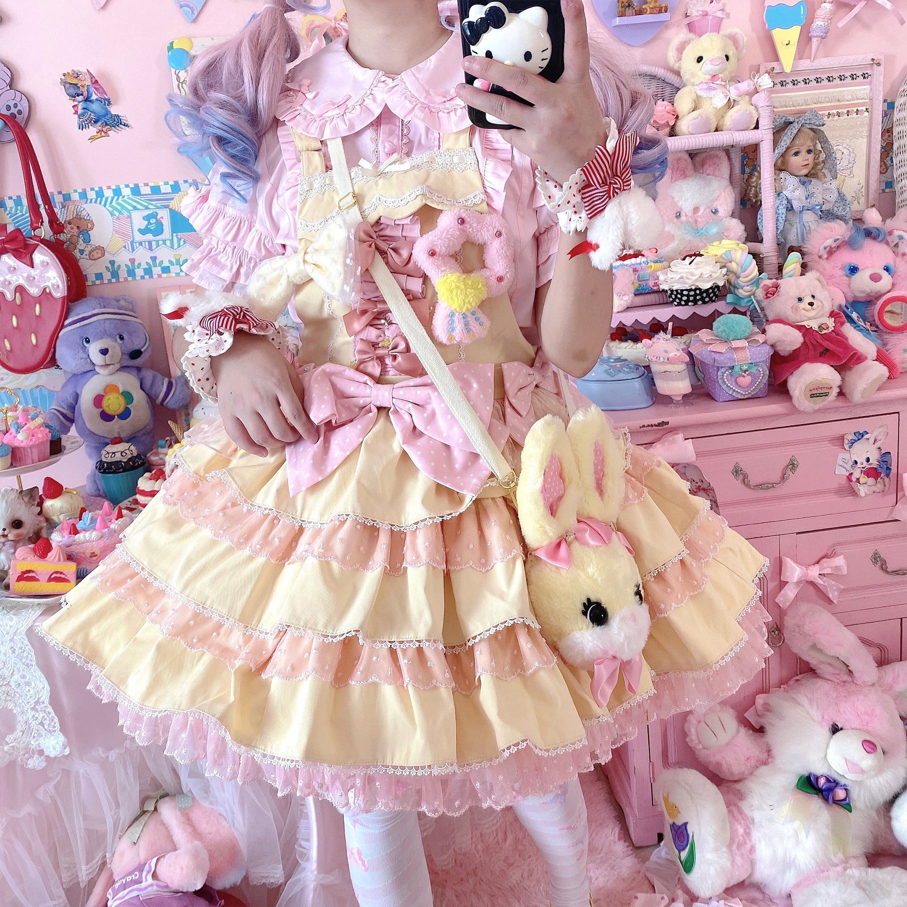 Creamy Condensed Milk - Kawaii Lolita Shirt Soft Girl Short-sleeved - Image 26