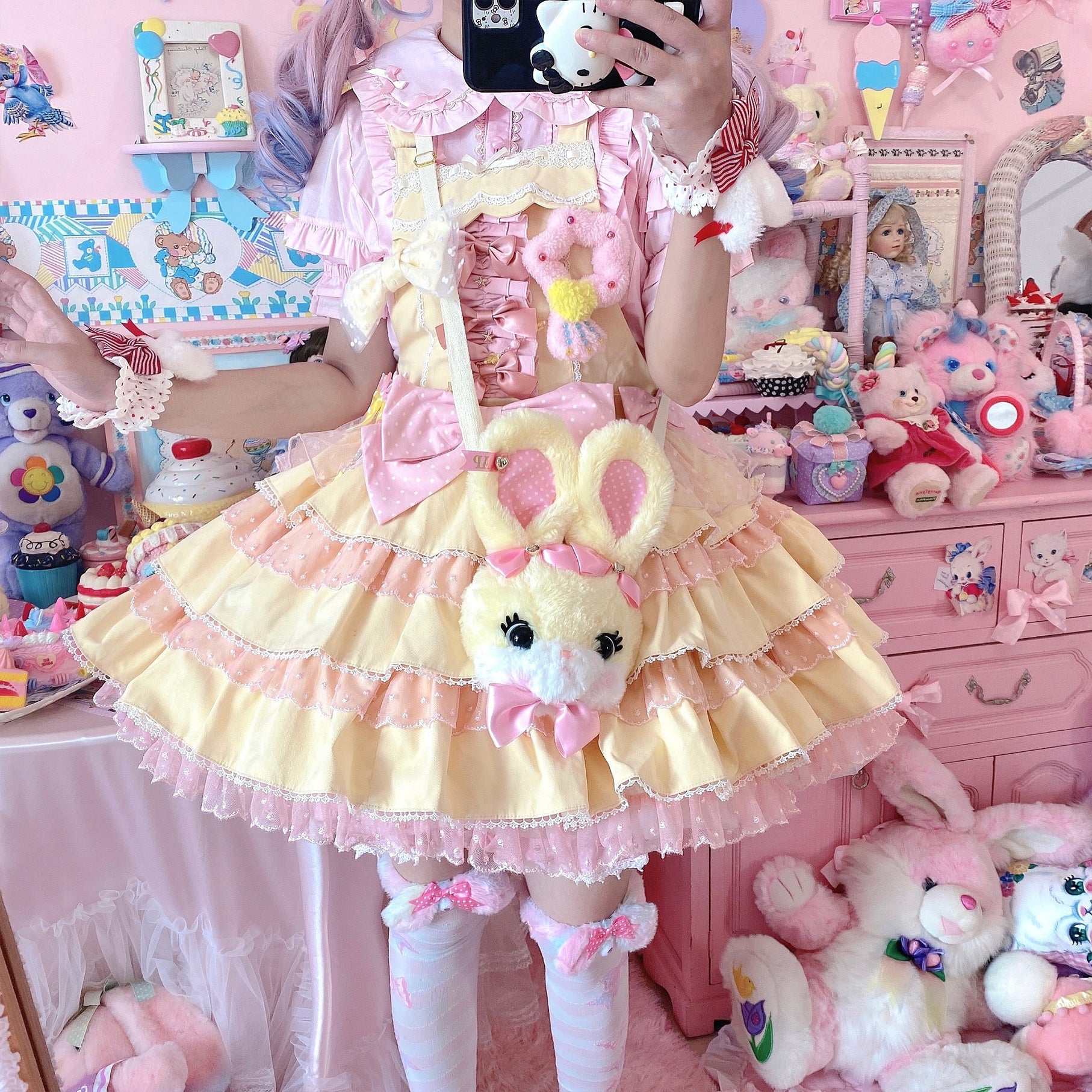 Creamy Condensed Milk - Kawaii Lolita Shirt Soft Girl Short-sleeved - Image 27