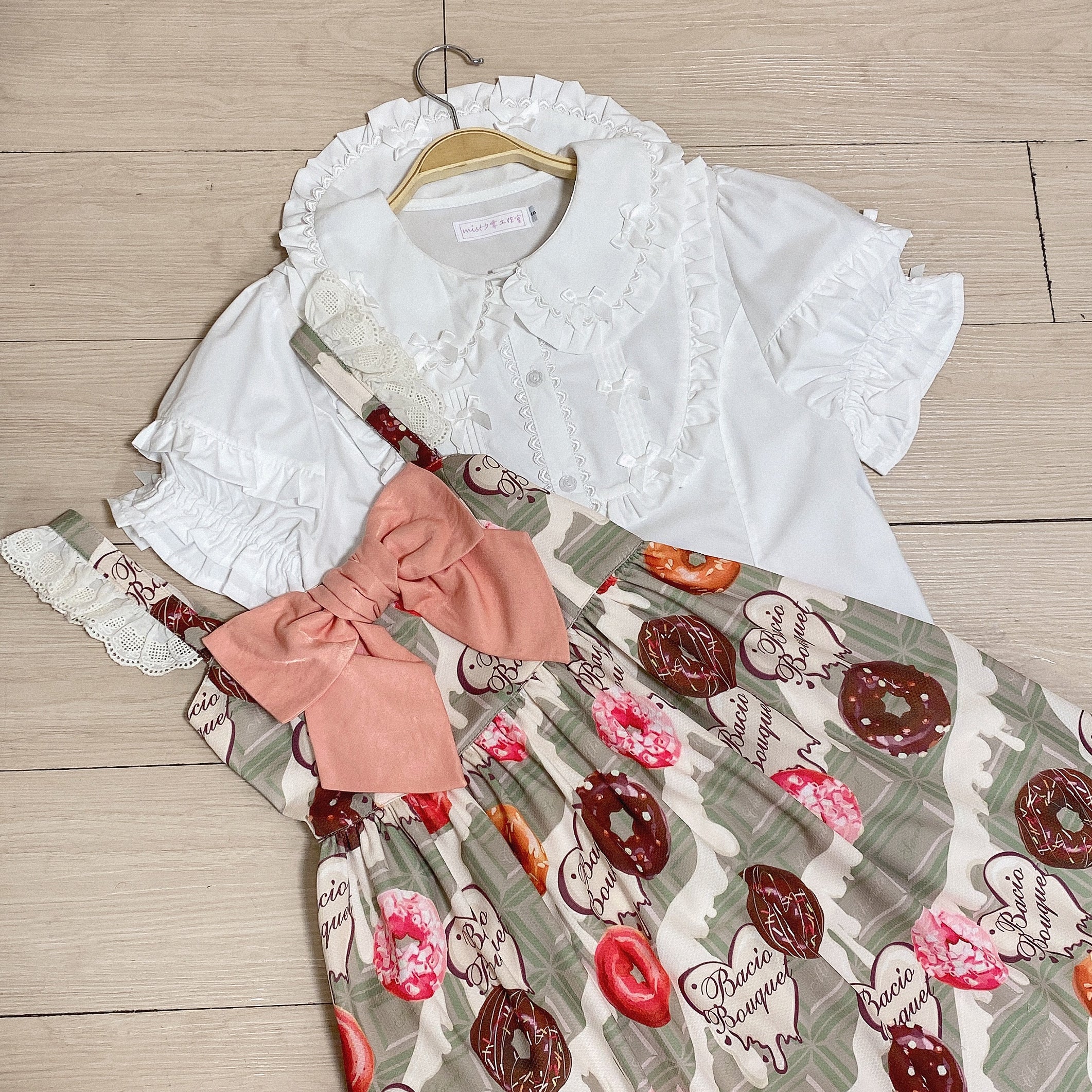 Creamy Condensed Milk - Kawaii Lolita Shirt Soft Girl Short-sleeved - Image 29