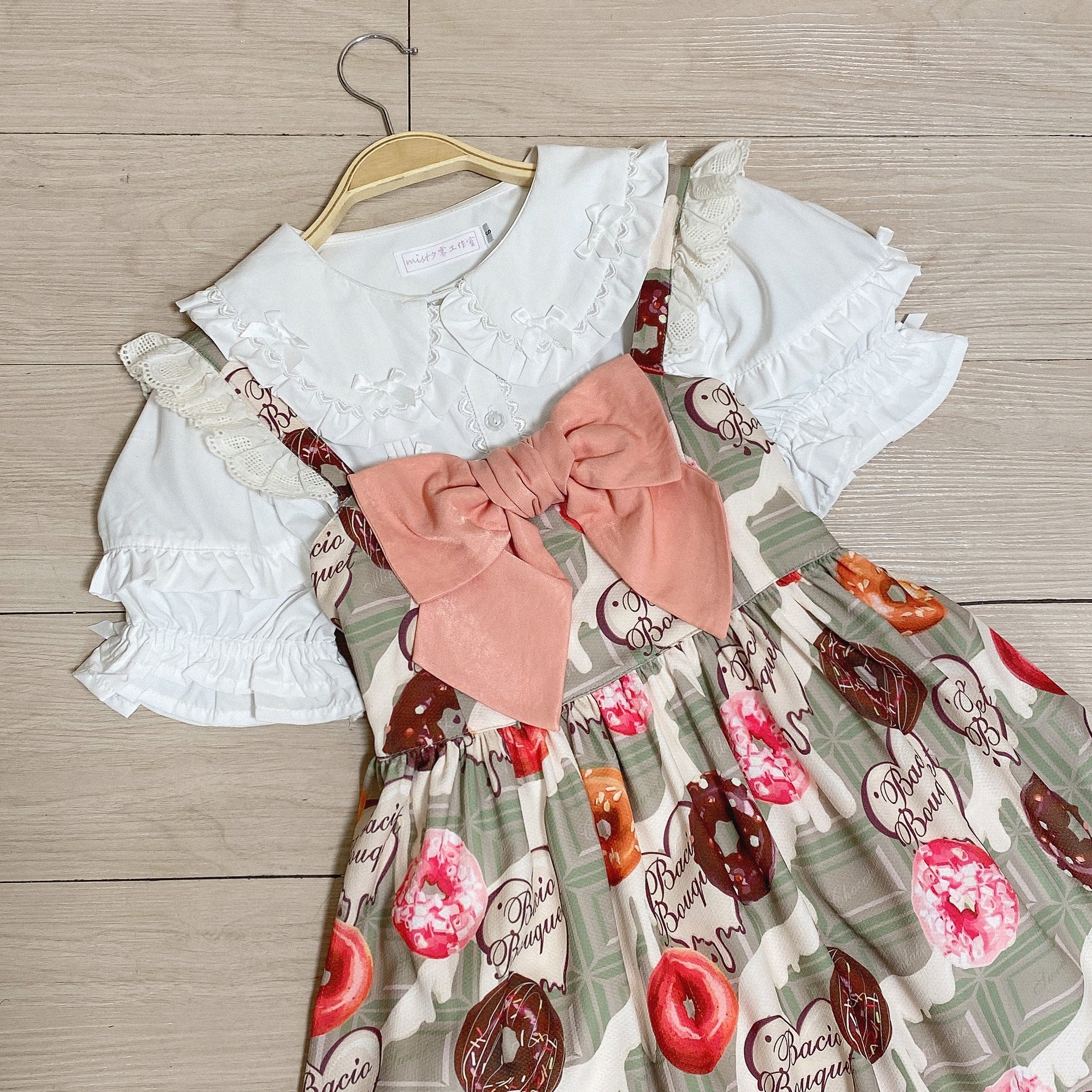 Creamy Condensed Milk - Kawaii Lolita Shirt Soft Girl Short-sleeved - Image 30