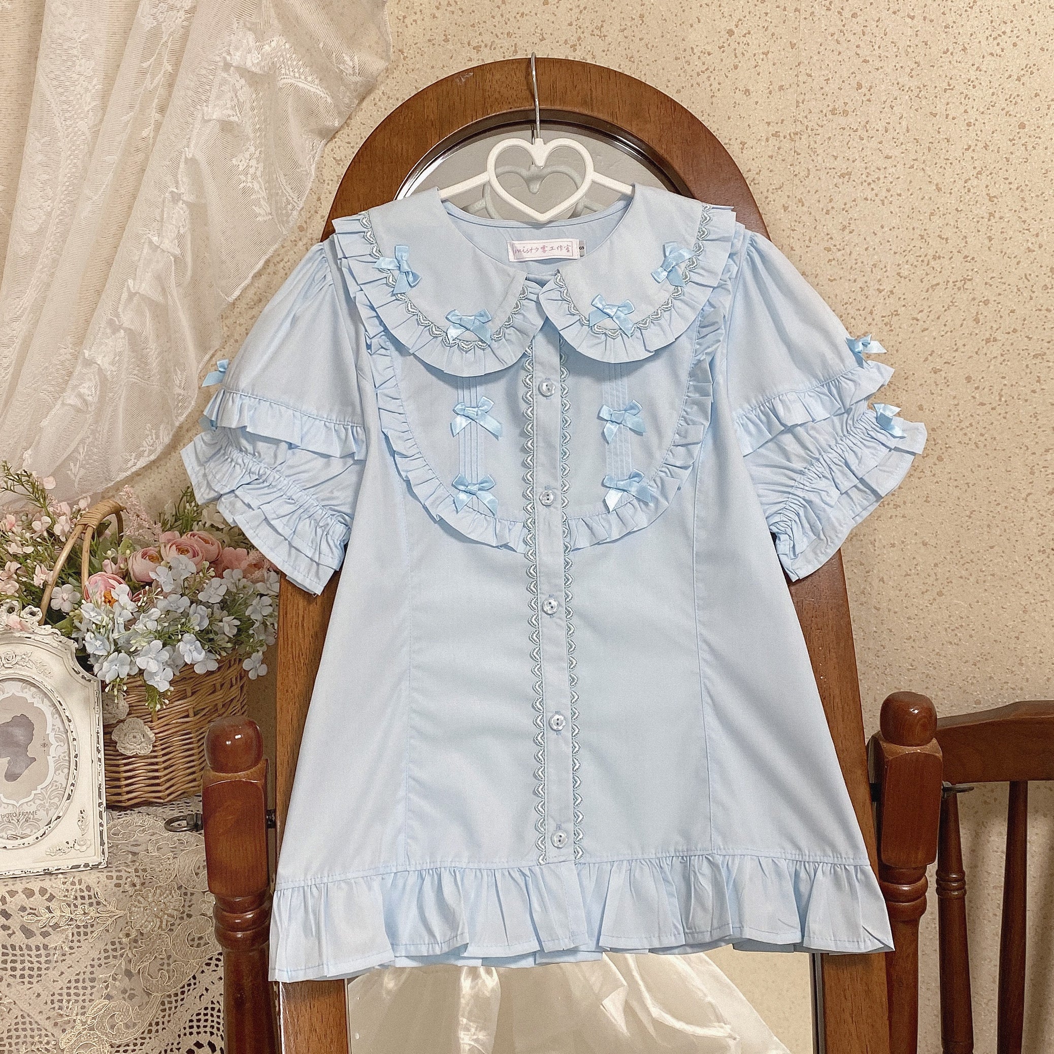 Creamy Condensed Milk - Kawaii Lolita Shirt Soft Girl Short-sleeved - Image 37