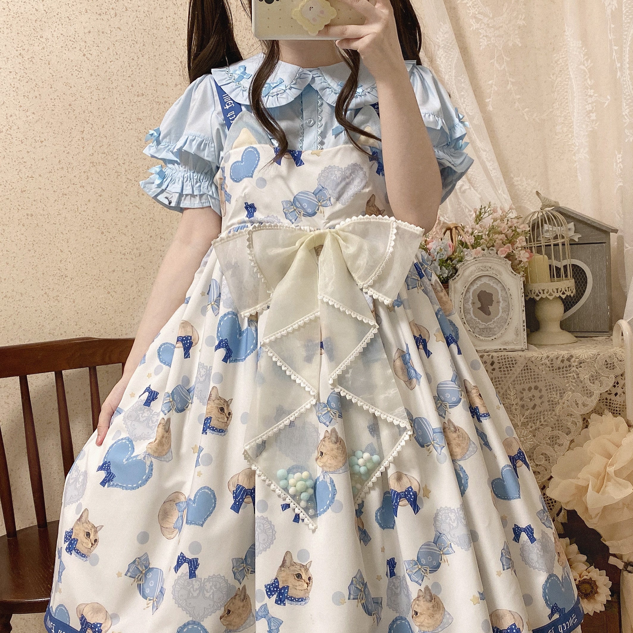 Creamy Condensed Milk - Kawaii Lolita Shirt Soft Girl Short-sleeved - Image 38