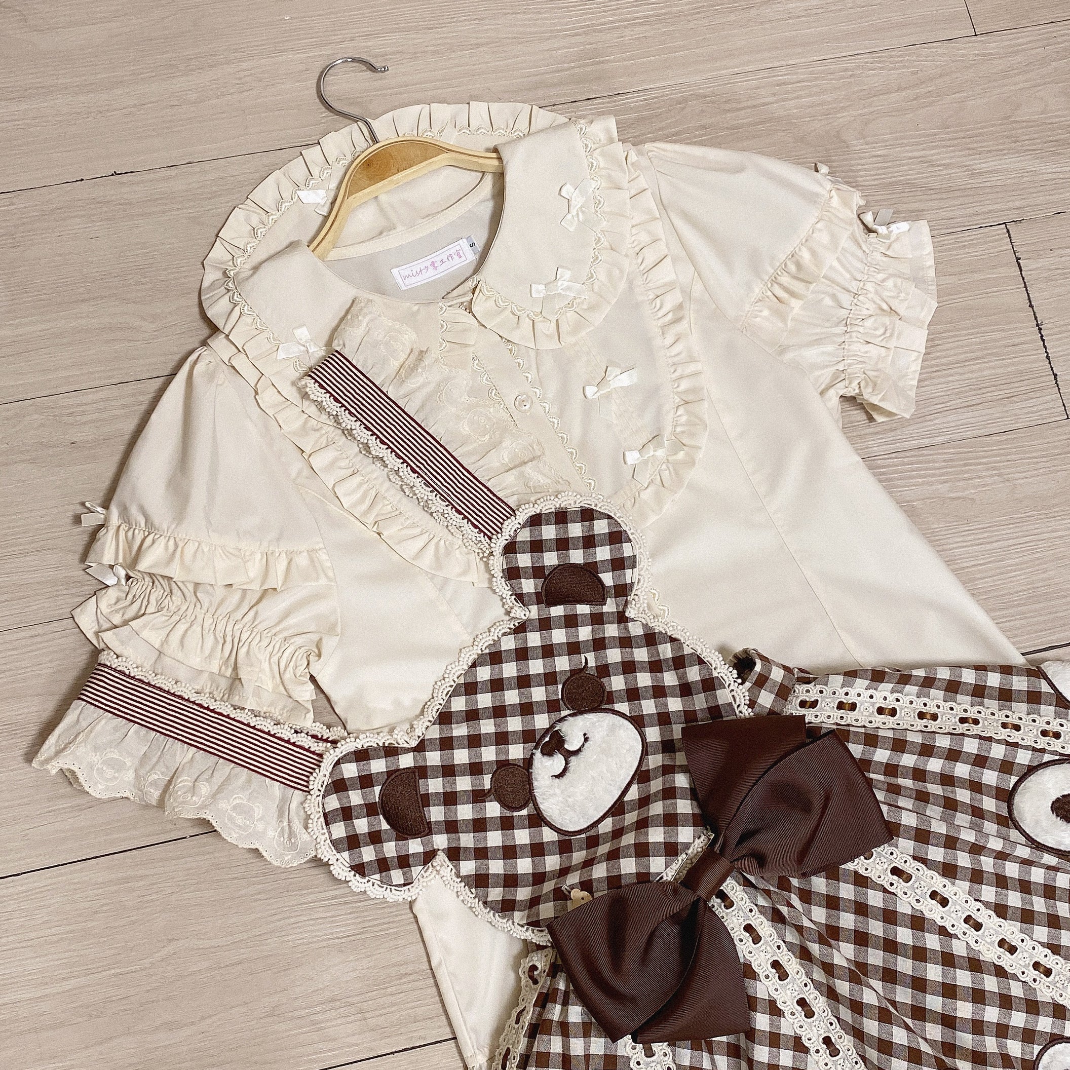 Creamy Condensed Milk - Kawaii Lolita Shirt Soft Girl Short-sleeved - Image 4